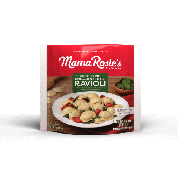 Mini Round Spinach & Cheese Ravioli